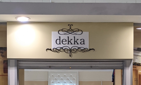 интерьерная вывеска